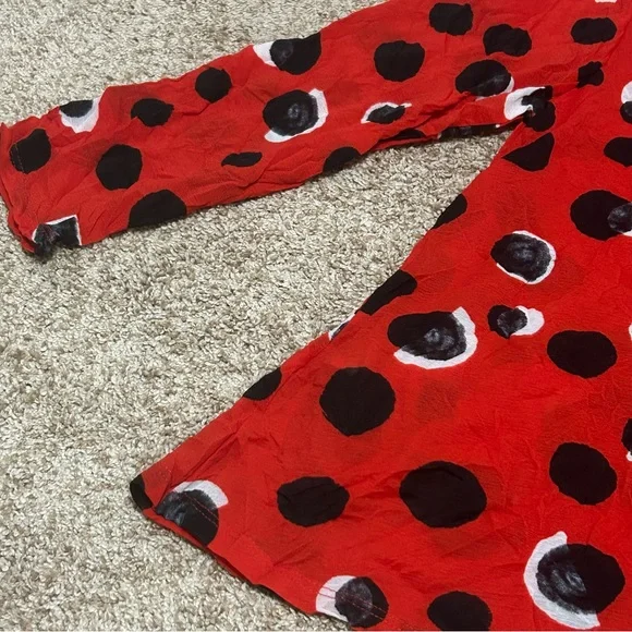 Chalet et Ceci Jacket McKenna Red Polka Dot - Picture 13 of 15